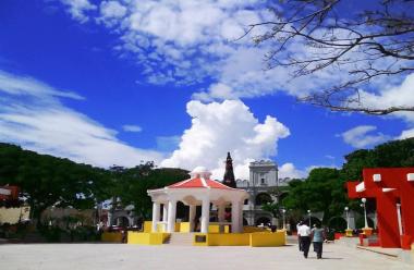 Parque Central o Plaza Mayor de Jutiapa