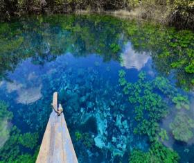 Cráter Azul o Laguna Petexbatún