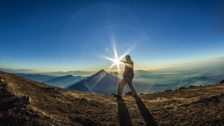 Volcán ACATENANGO. Ascenso nocturno