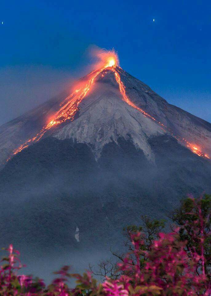 Volcán de FUEGO. Ascenso nocturno