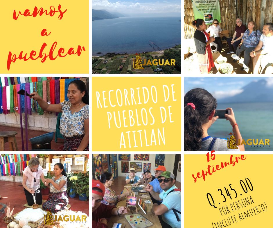 Recorrido de pueblos de Atitlan
