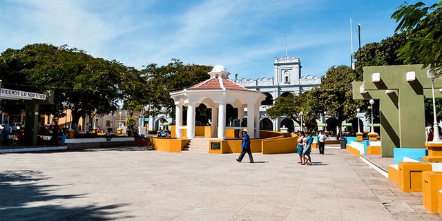 Parque Central o Plaza Mayor de Jutiapa